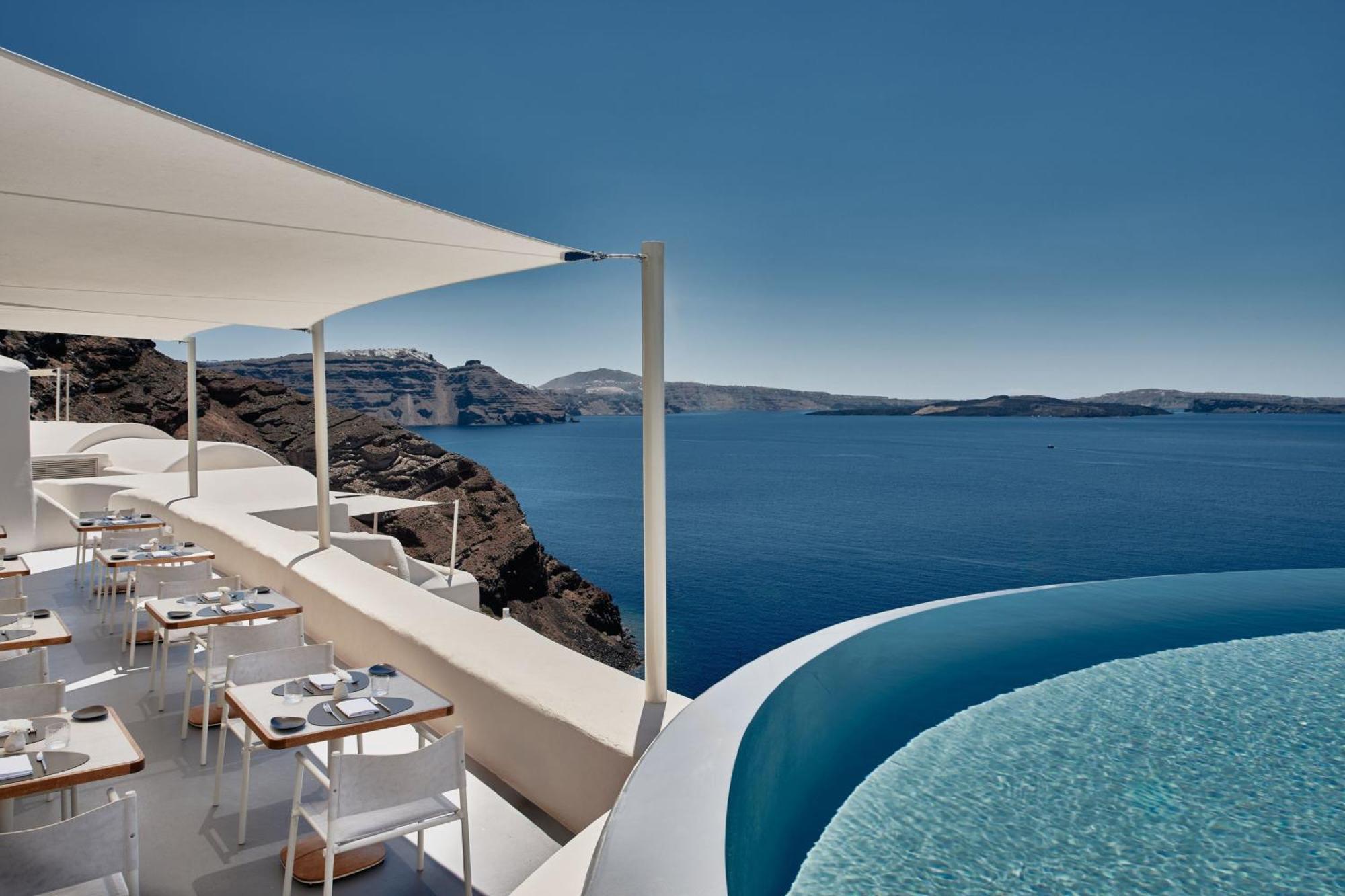 Mystique, A Luxury Collection Hotel, Santorini (Adults Only) Oia  Bagian luar foto