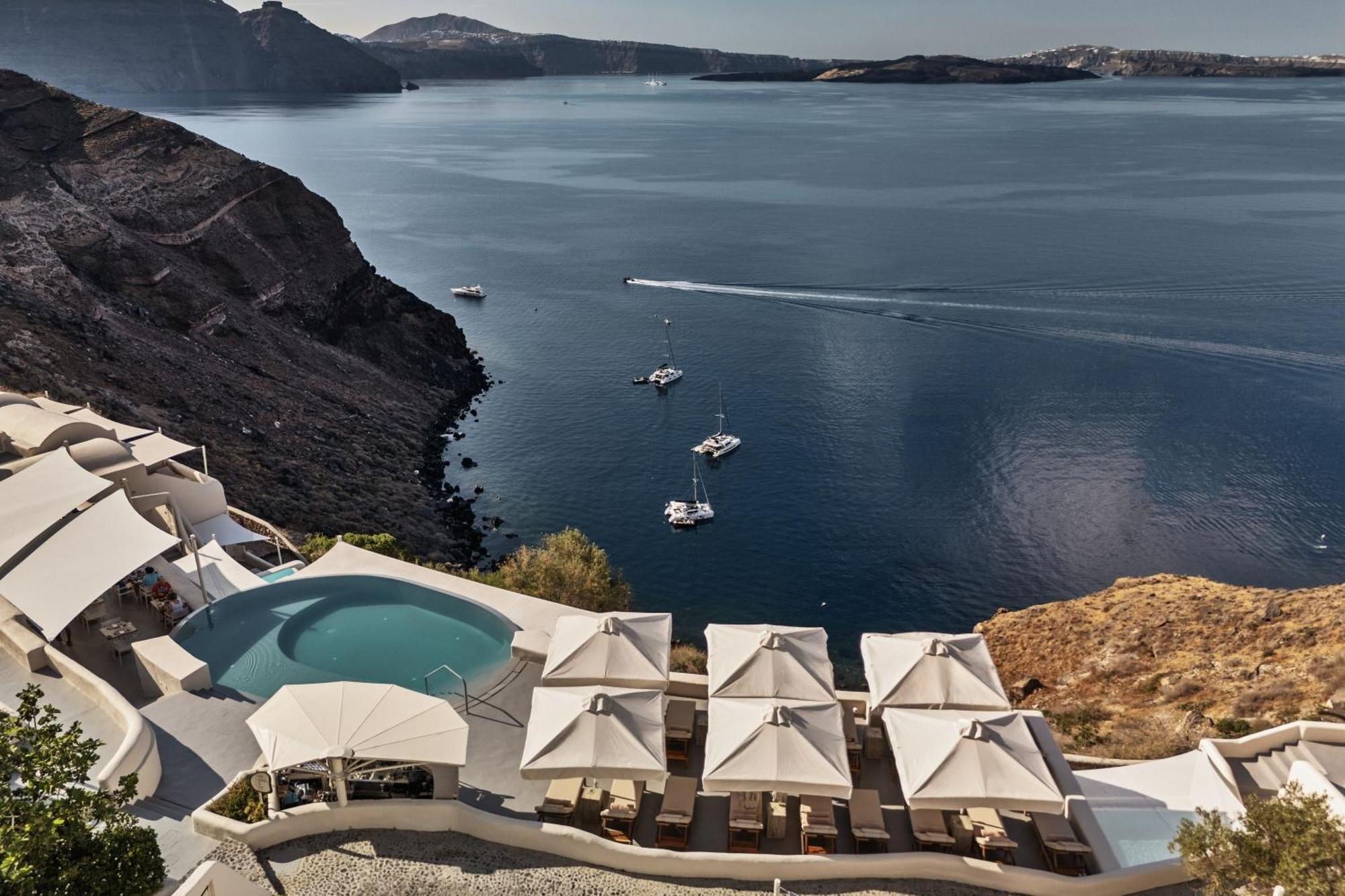 Mystique, A Luxury Collection Hotel, Santorini (Adults Only) Oia  Bagian luar foto