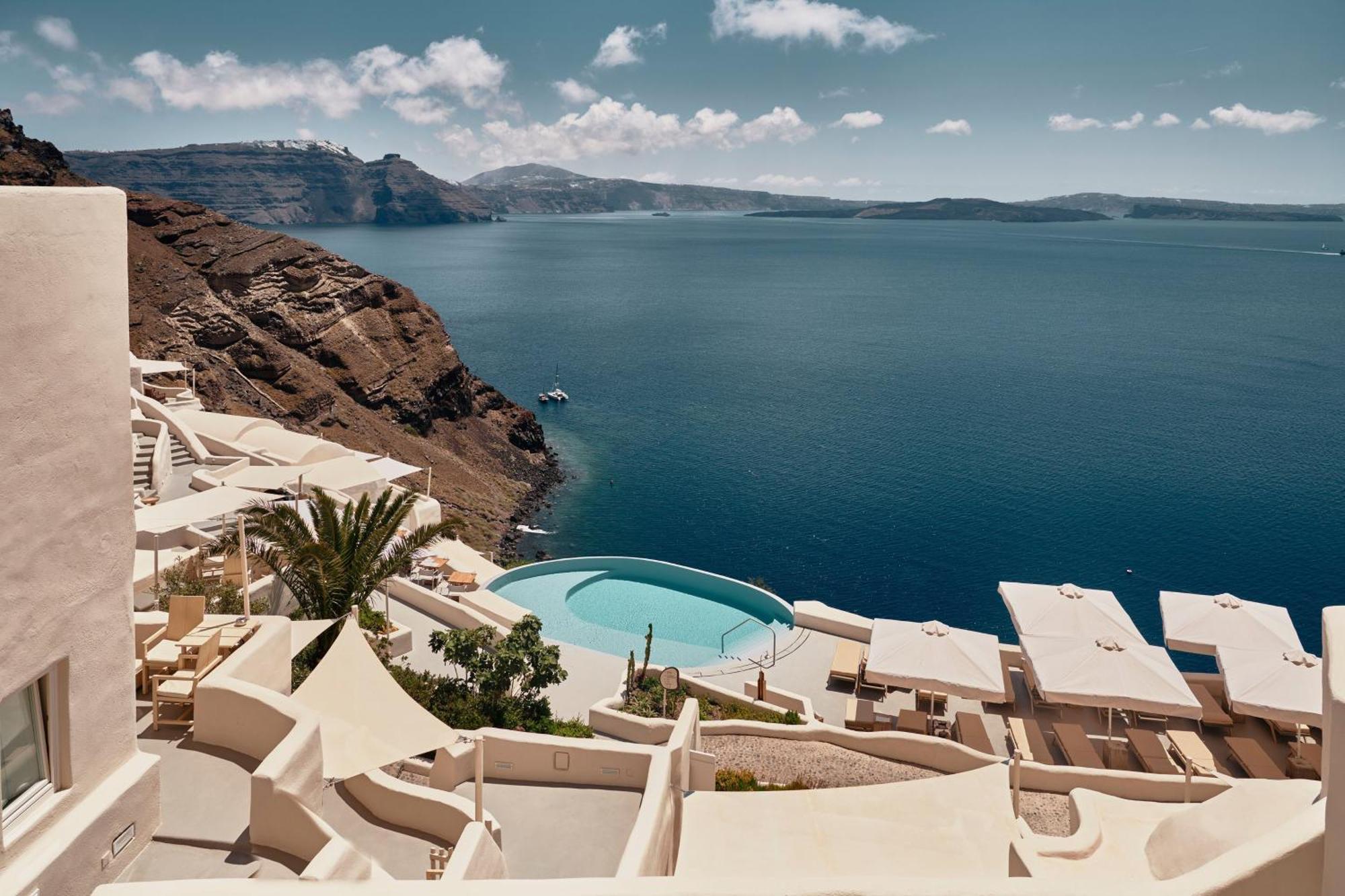 Mystique, A Luxury Collection Hotel, Santorini (Adults Only) Oia  Bagian luar foto